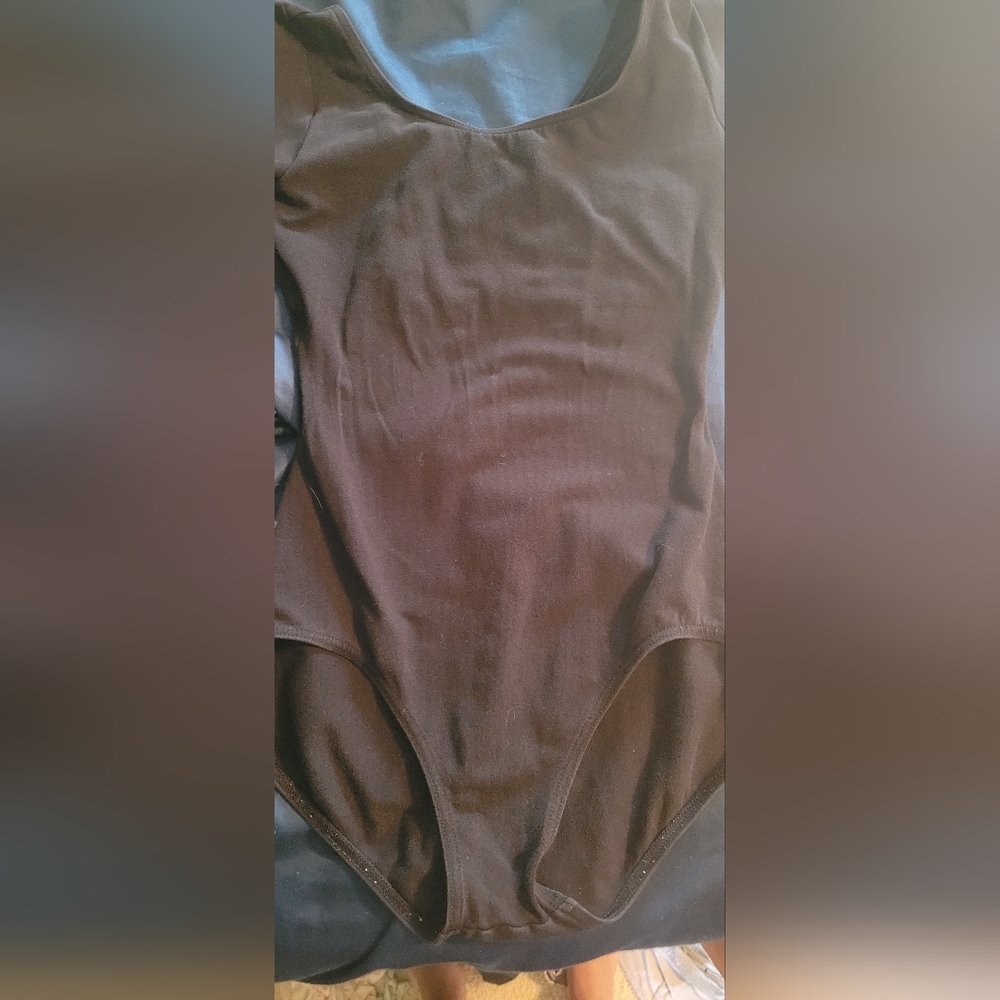 Womens Black Capezio Leotard